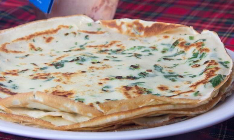 Рецепт блины с зеленью