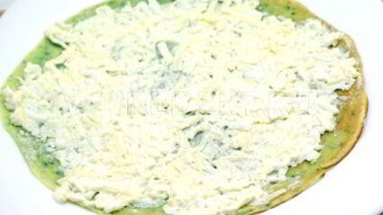 блины со шпинатом