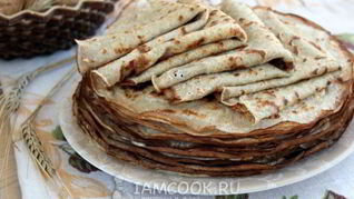 Блины цельнозерновые