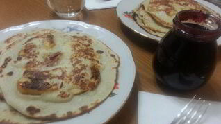 Блины Яблочное раздолье