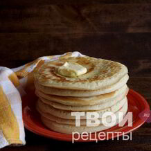 Блины на сыворотке