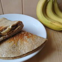Блины с бананом