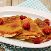 Блины с творогом