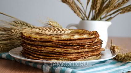 диетические овсяные блины