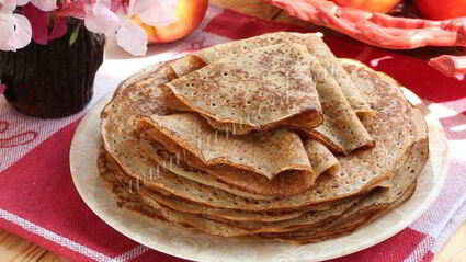 гречневые блины тонкие