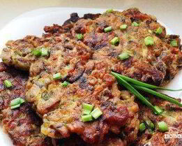 Грибные блины