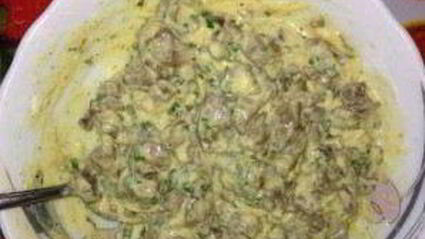 грибные блины