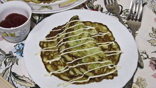 Кабачковые блины на кефире