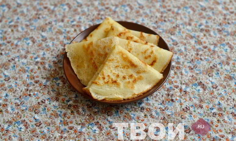 Рецепт крахмальные блины