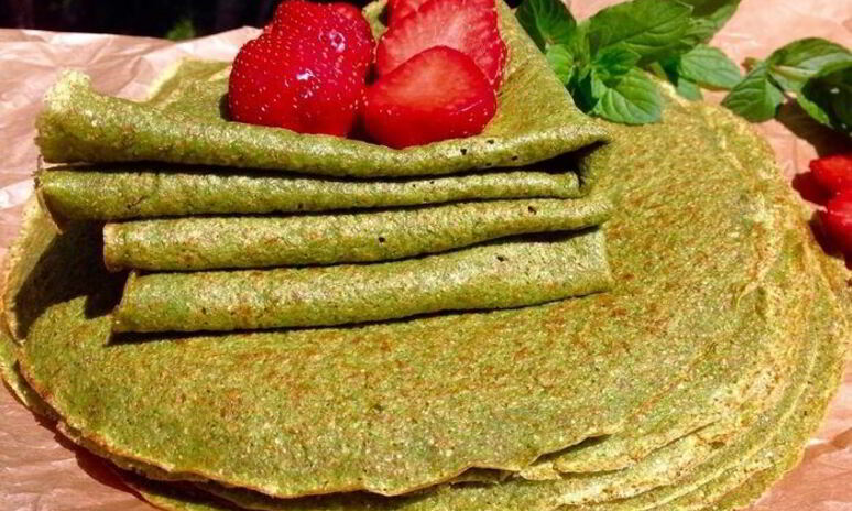 Рецепт шпинатные блины