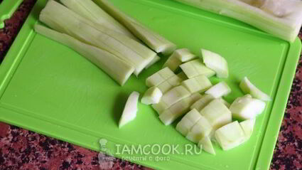 сладкие кабачковые блинчики