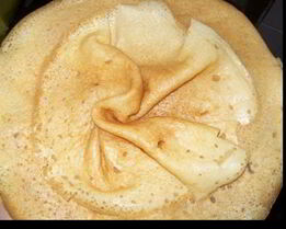 Тонкие блины бездрожжевые на молоке с дырочками