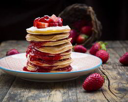 Тонкие блины на сыворотке