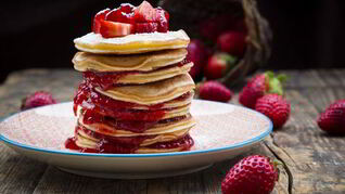 Тонкие блины на сыворотке