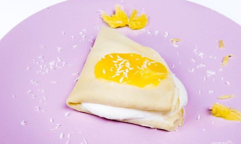 Рецепт тропические блинчики