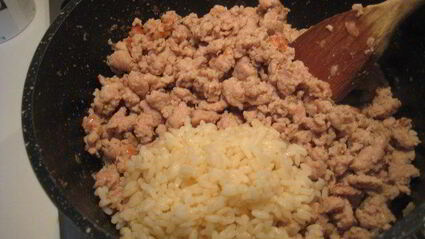 тыквенные блины с мясом