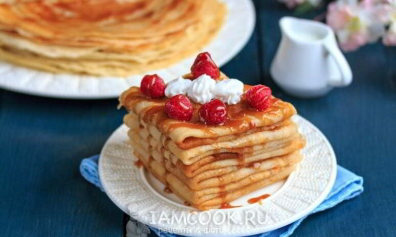 Рецепт вегетарианские блины