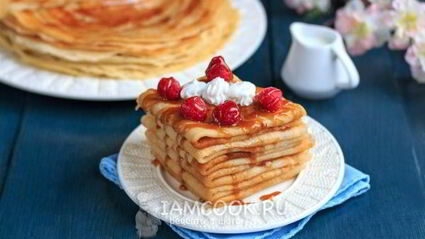 вегетарианские блины