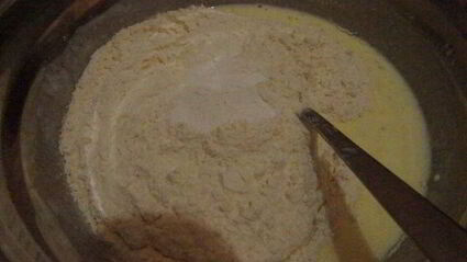 бездрожжевые ванильные булочки с шоколадом