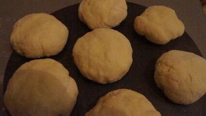 бездрожжевые ванильные булочки с шоколадом