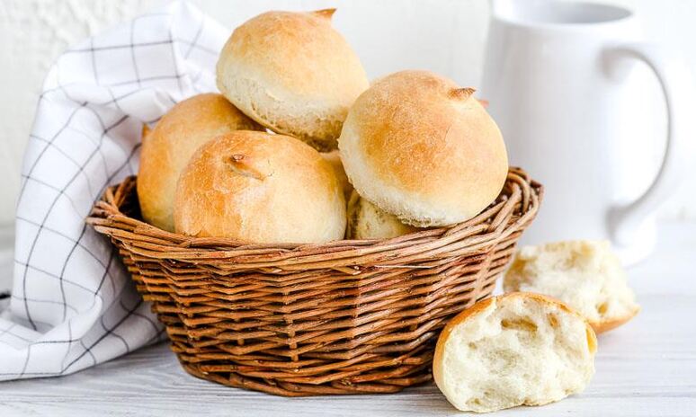 Рецепт булочки к обеду