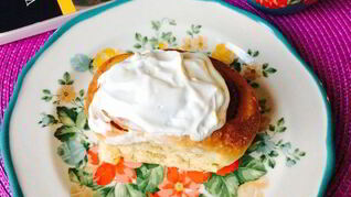 Булочки с айвой