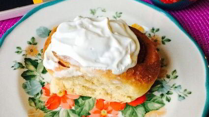 булочки с айвой