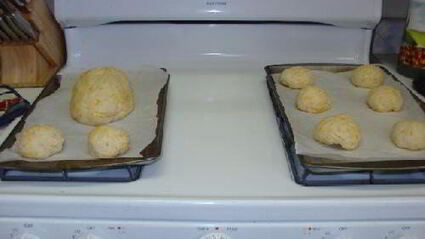 булочки с чеддером