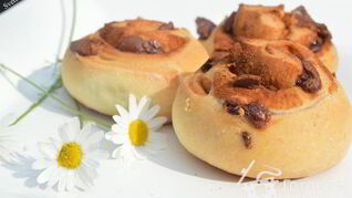 Булочки с корицей и шоколадом