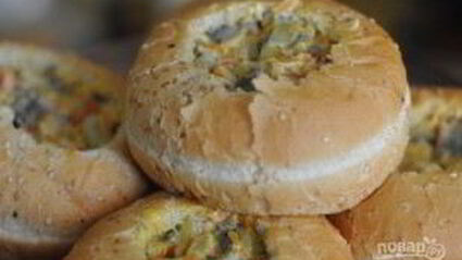 булочки с начинкой для пикника