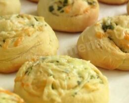 Булочки с сыром и чесноком