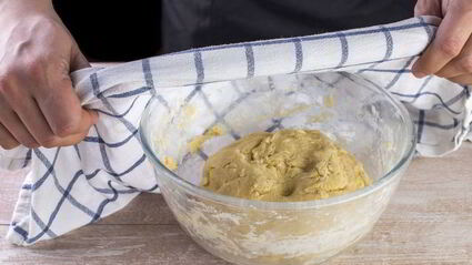 булочки с яблоками и корицей