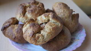 Булочки с яблоками