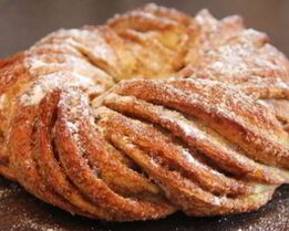 Домашние эстонские булочки с корицей