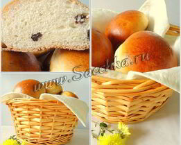 Ереванские булочки с изюмом