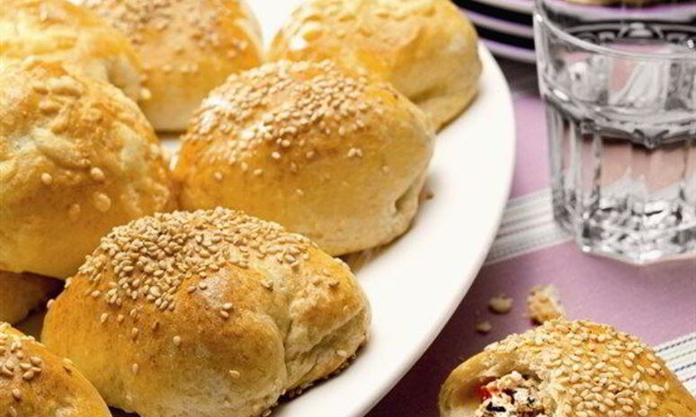 Рецепт итальянские булочки с сыром и томатами