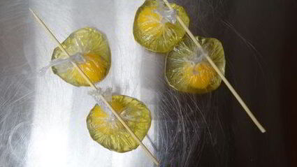 круассан с яйцом пашот