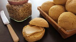 Морковные булочки с овсяными хлопьями