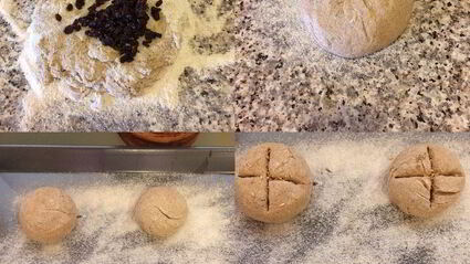 полезные булочки с барбарисом