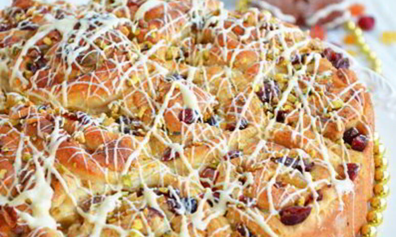 Рецепт праздничные марципановые булочки с сухофруктами