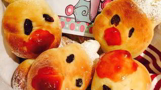 Рождественские булочки Рудольф