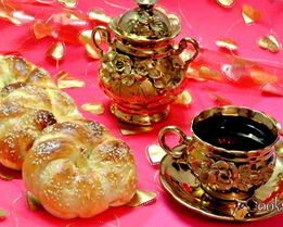 Сдобные булочки с кунжутом