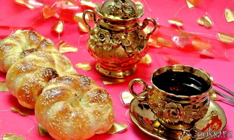 Рецепт сдобные булочки с кунжутом