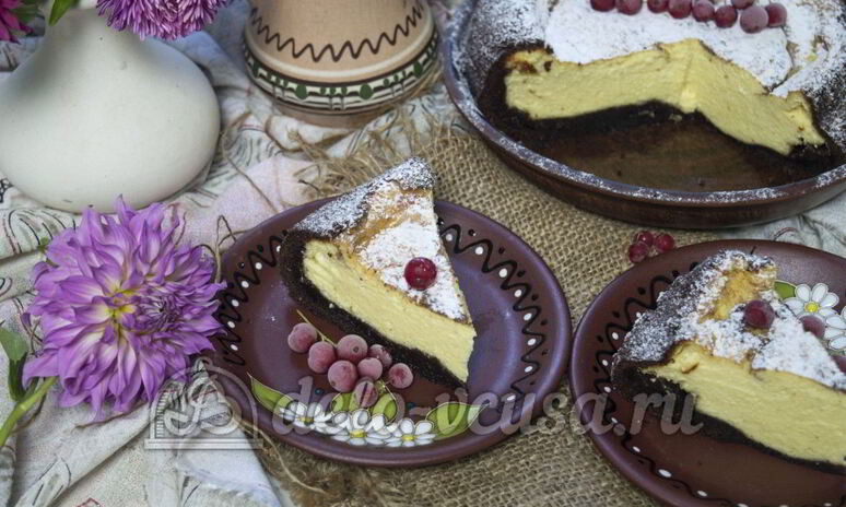 Рецепт шоколадная королевская ватрушка