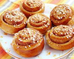 Шведские булочки с корицей