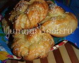 Турецкие булочки с сезамом