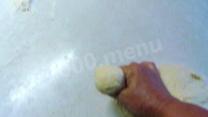 творожная ватрушка с повидлом из дрожжевого теста