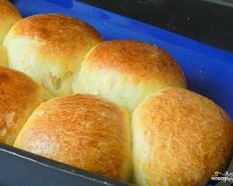 Творожные булочки на дрожжах