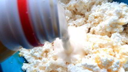 ватрушка под мармеладом из хурмы