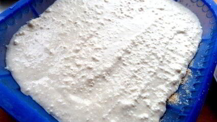 ватрушка под мармеладом из хурмы